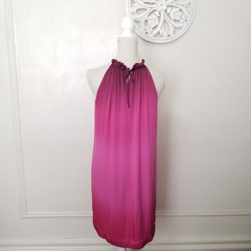 Vince size M silk dip dye dress - Picture 7 of 11